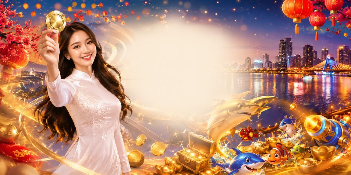 Người chơi game bắn cá tại Sài Gòn trong không khí truyền thống áo dài Việt Nam